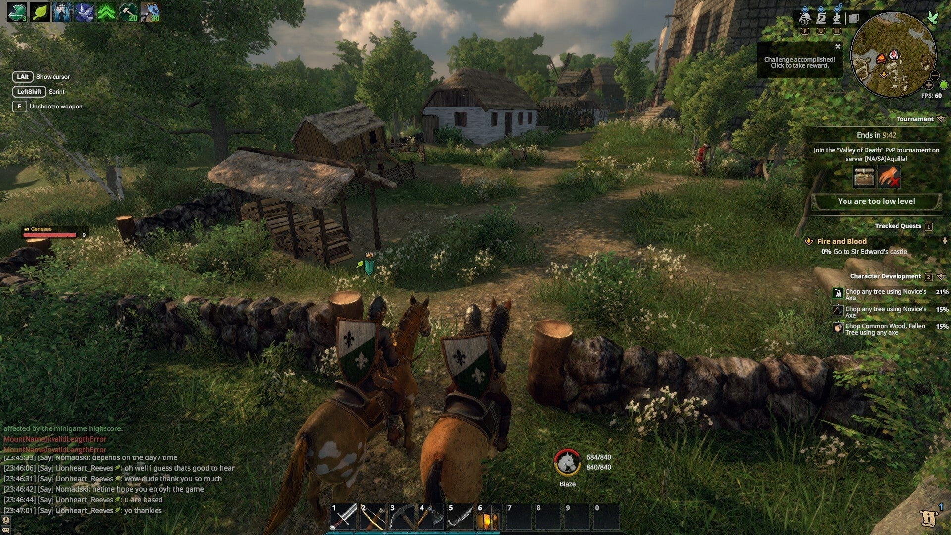 Gloria Victis: Medieval MMORPG - PC (Steam) — screenshot 1