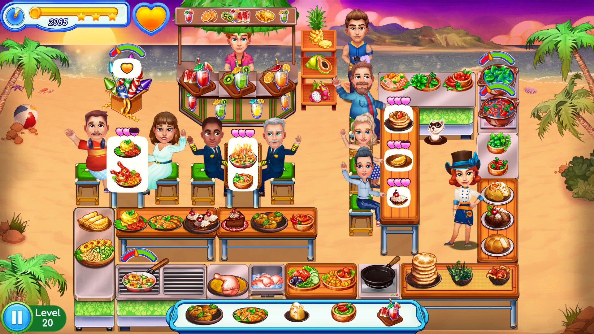 Claire's Cruisin' Cafe: High Seas Cuisine - PC (Steam) — screenshot 2