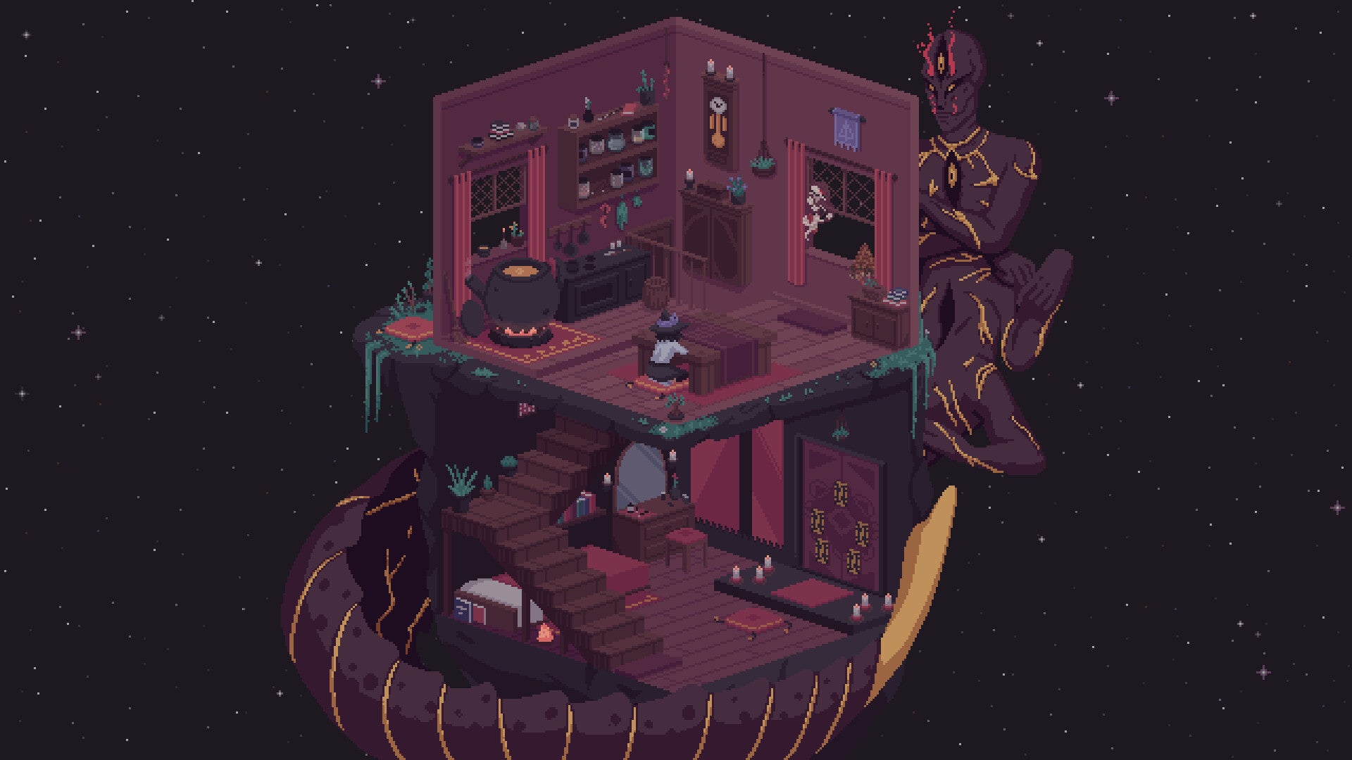 The Cosmic Wheel Sisterhood - PC (Steam) — screenshot 1