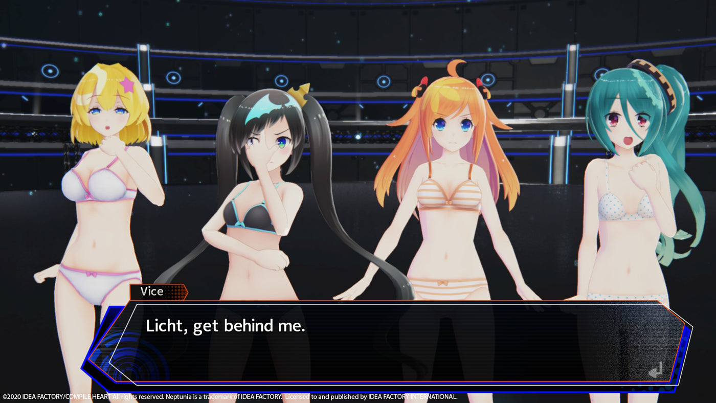 Neptunia Virtual Stars - Swimsuit Outfit- V-Idol Set DLC - PC (Steam) — скриншот 1