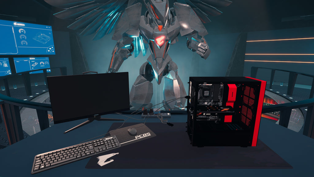 PC Building Simulator - AORUS Workshop DLC - PC (Steam) — screenshot 1