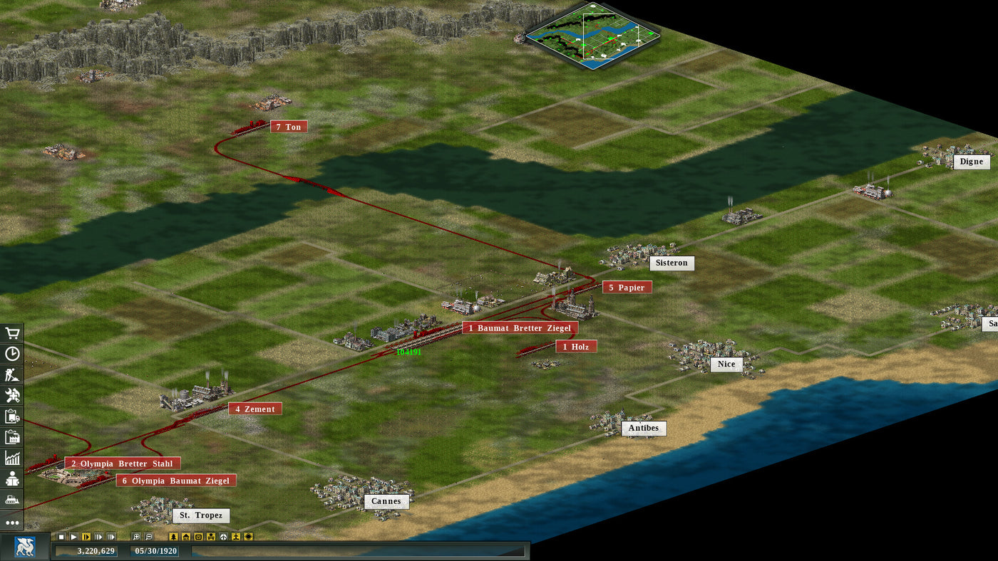 Transport Giant - PC (Steam) — скриншот 2