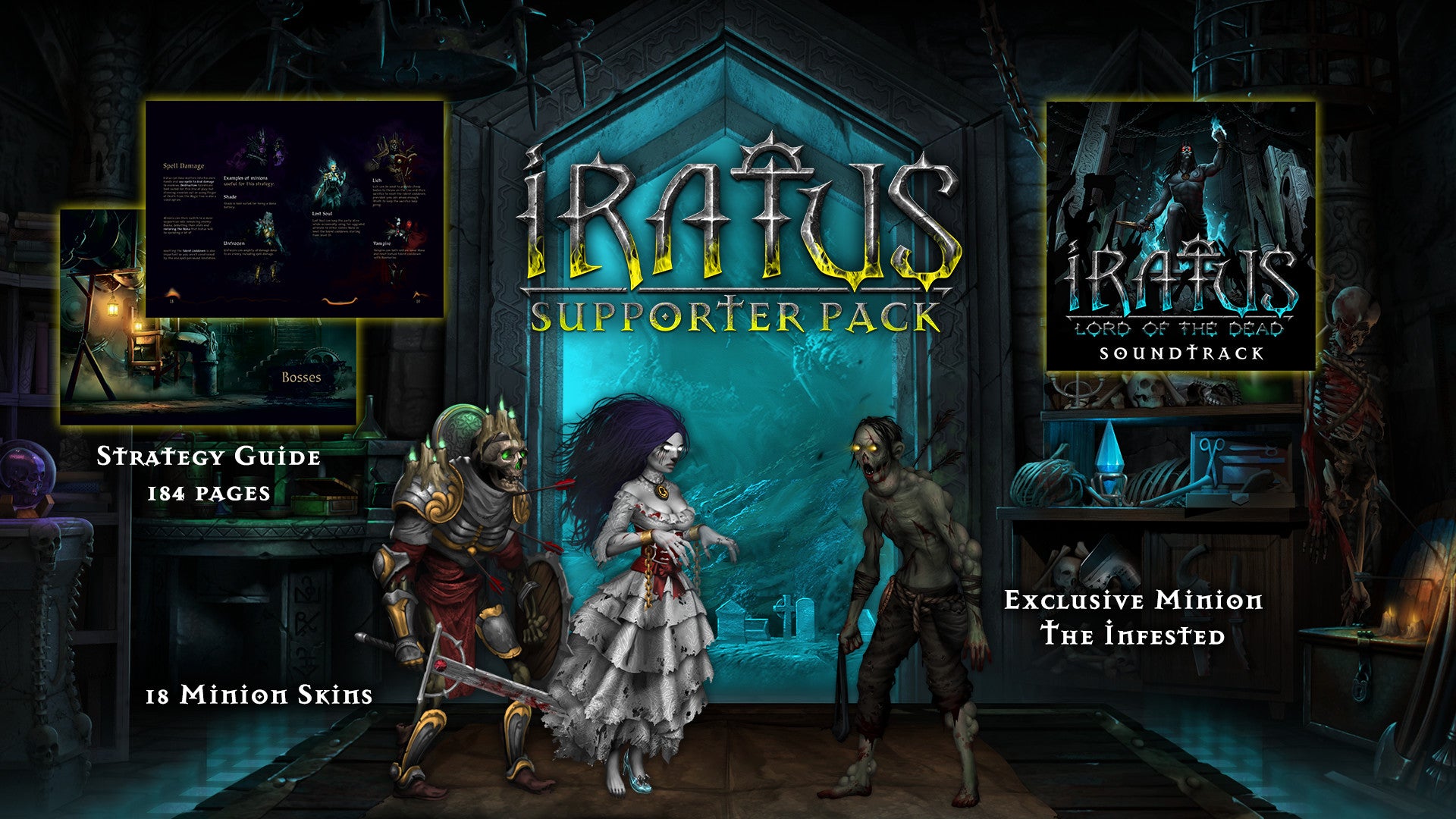 Iratus: Lord of the Dead - Supporter Pack DLC - PC (Steam) — screenshot 1