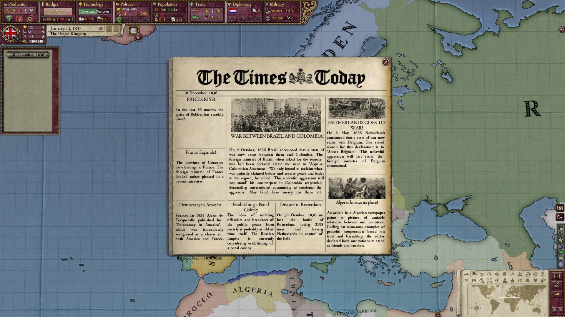 Victoria II: Heart of Darkness screenshot