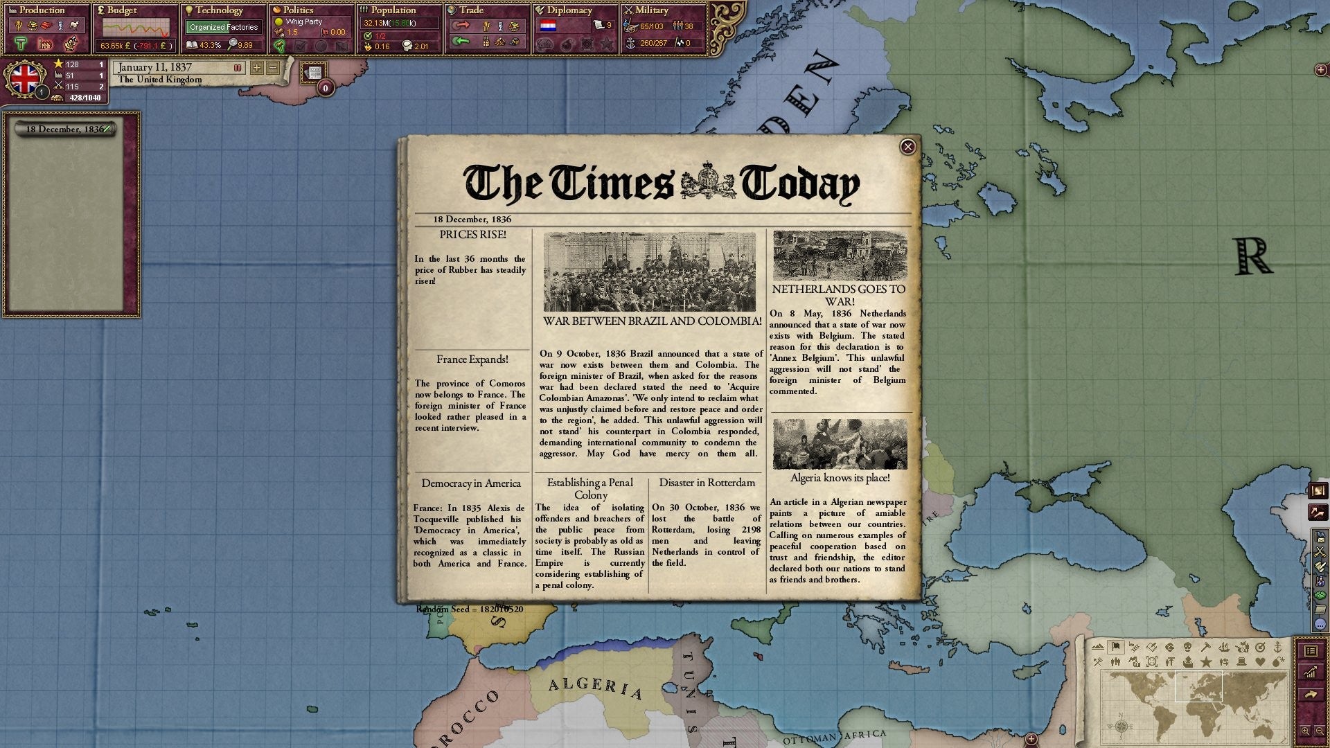 Victoria II: Heart of Darkness DLC - PC (Steam) — screenshot 3