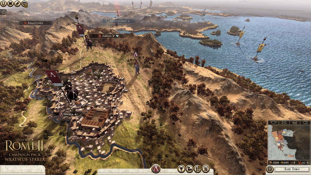 Total War Rome II - Wrath of Sparta DLC - PC (Steam) — screenshot 1