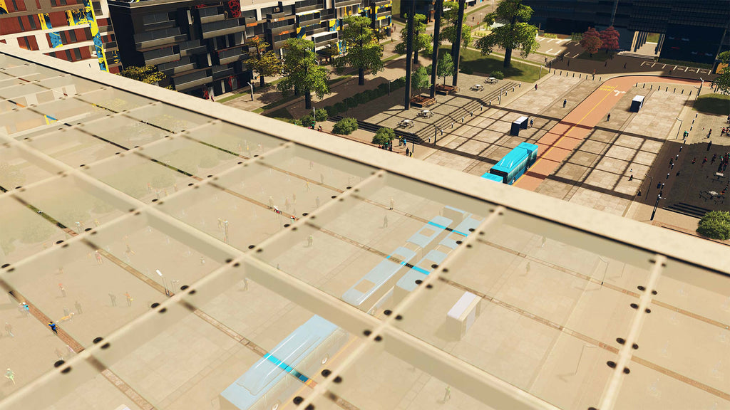Cities Skylines - Plazas & Promenades DLC - PC (Steam) — screenshot 2
