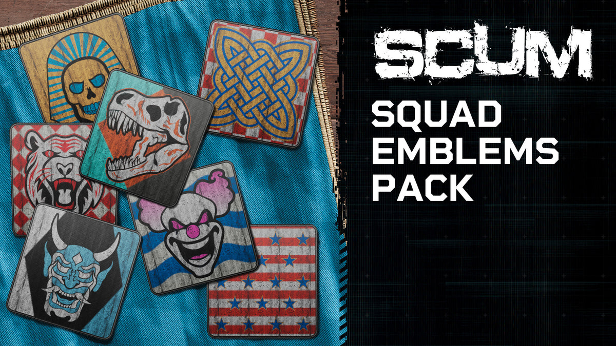 SCUM - Squad Emblem Pack DLC - PC (Steam) — скриншот 1