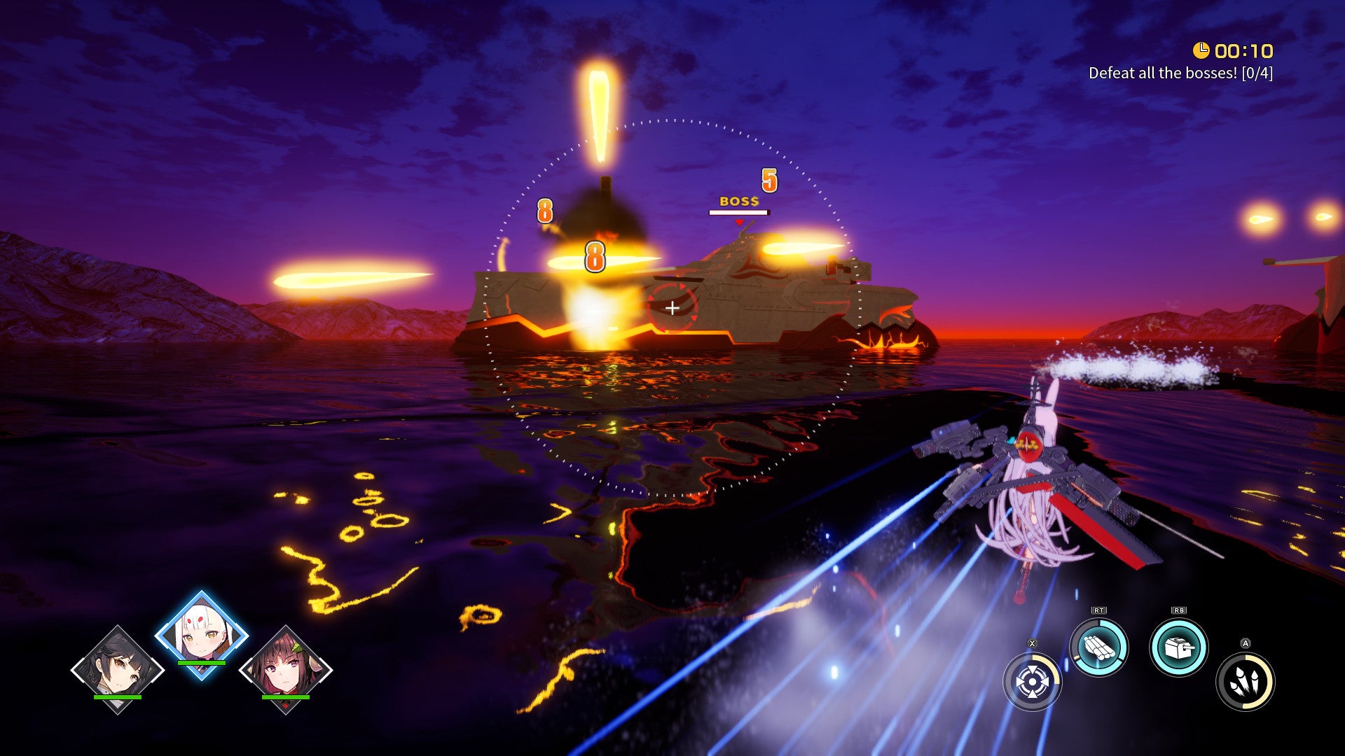 Azur Lane: Crosswave - PC (Steam) — screenshot 2