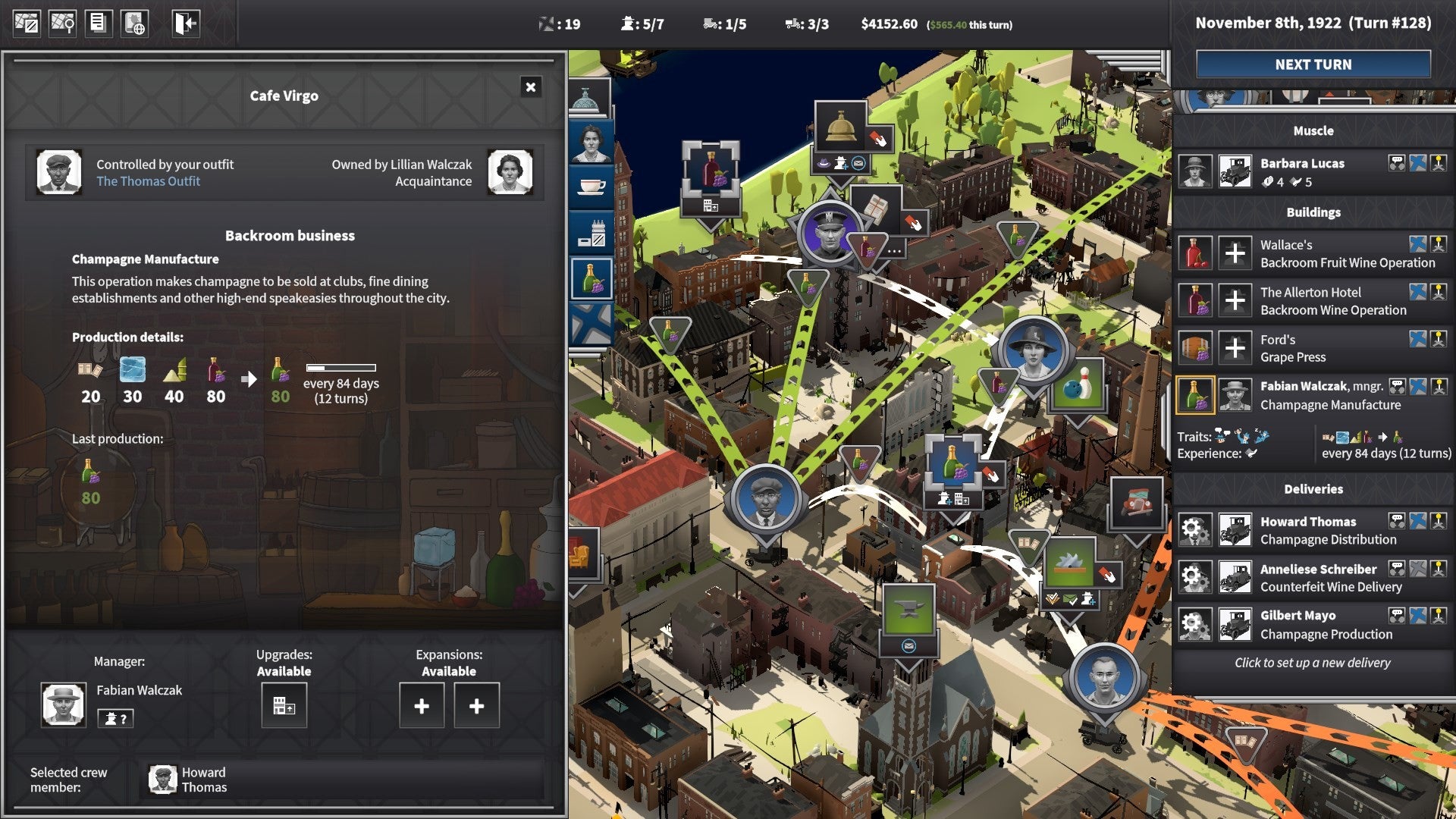 City of Gangsters Deluxe Edition - PC (Steam) — screenshot 1