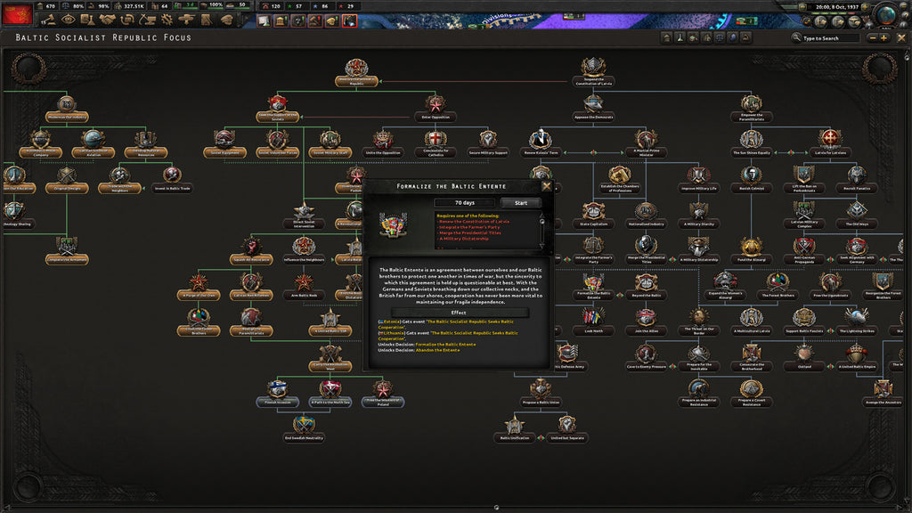 Hearts of Iron IV - No Step Back DLC - PC (Steam) — screenshot 3