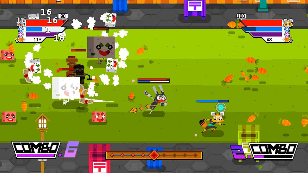 Ninjin: Clash of Carrots - PC (Steam) — скриншот 1