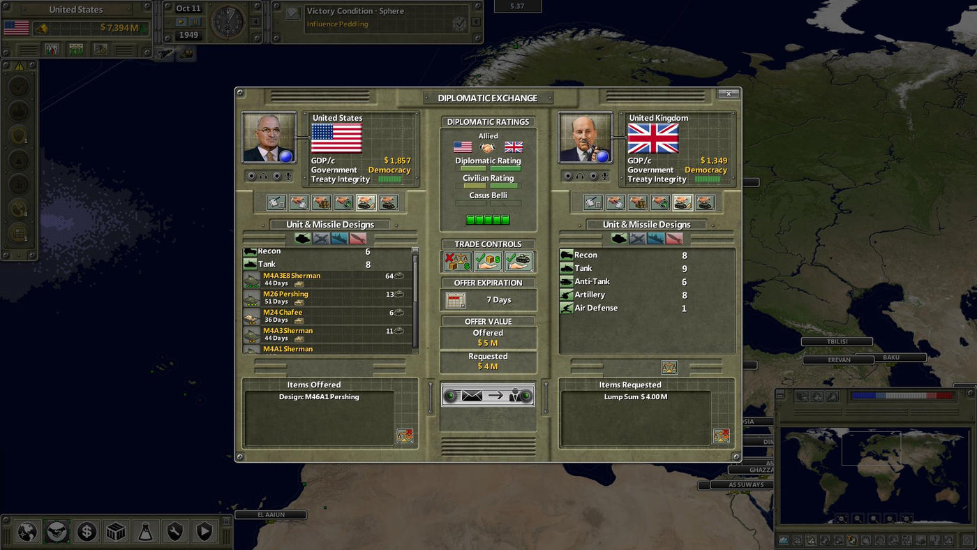 Supreme Ruler Ultimate - PC (Steam) — скриншот 3