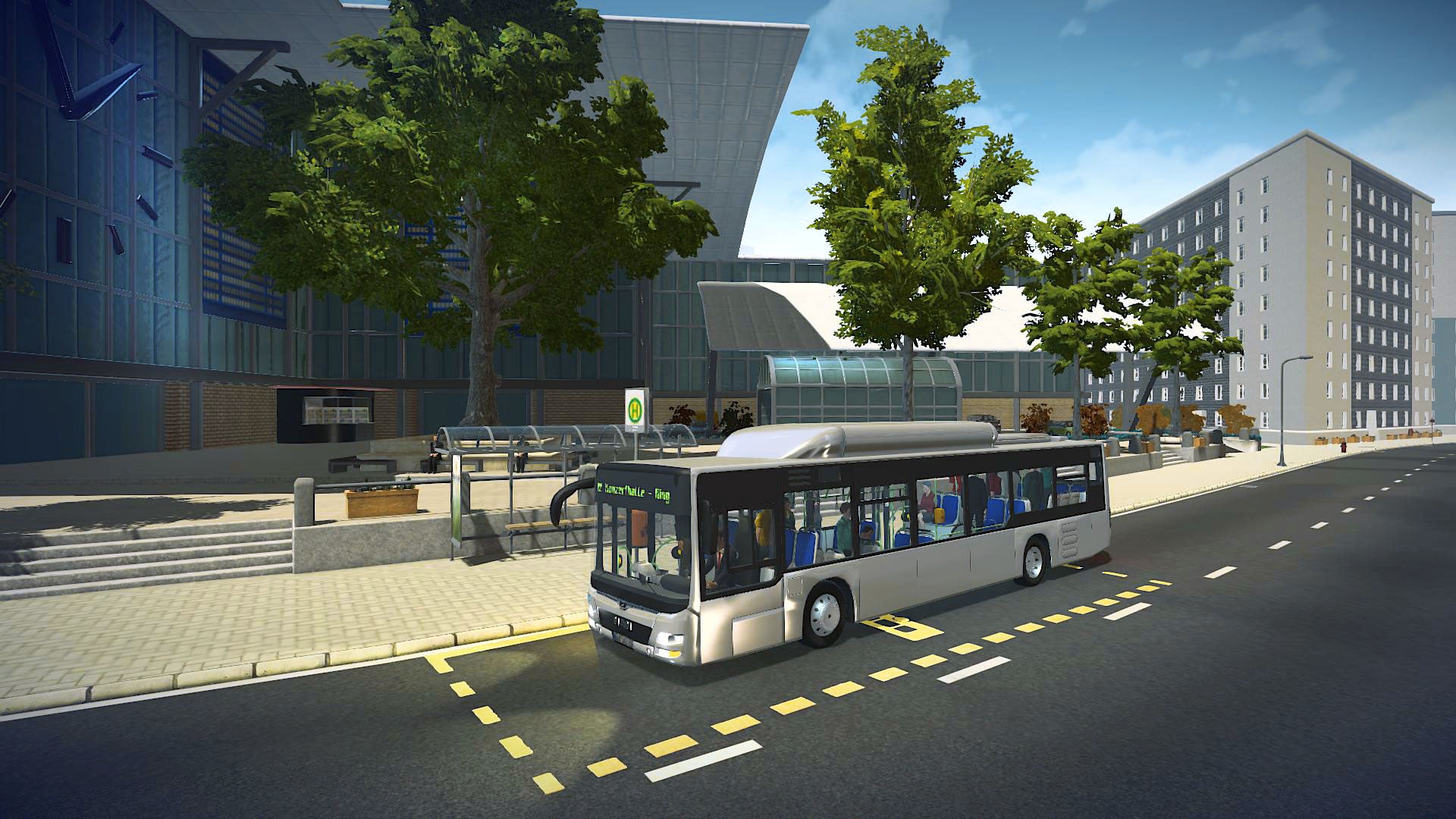 Bus Simulator 16 - MAN Lion's City CNG Pack DLC - PC (Steam) — screenshot 3