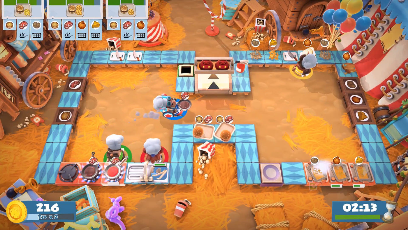 Overcooked! 2 - Carnival of Chaos DLC - PC (Steam) — скриншот 2
