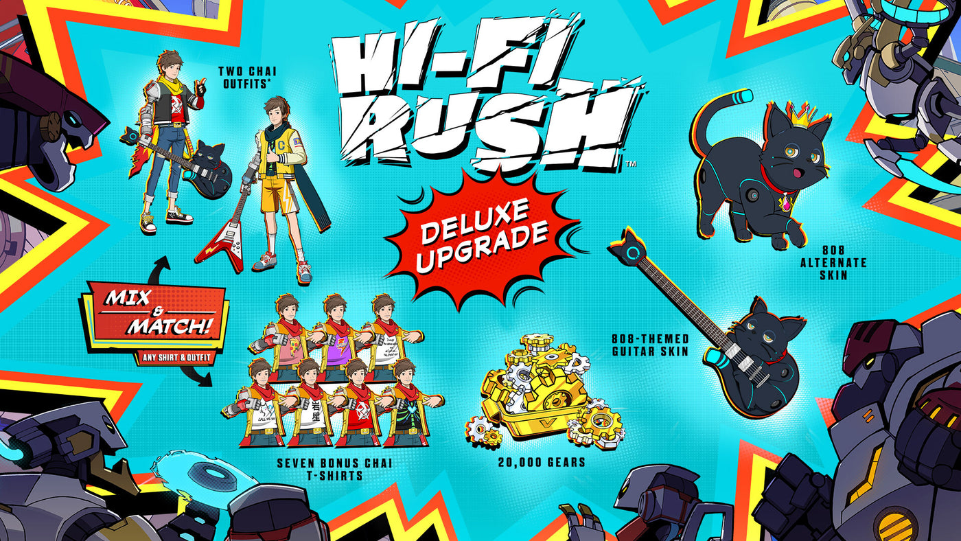 Hi-Fi RUSH Deluxe Upgrade Pack DLC - PC (Steam) — скриншот 2