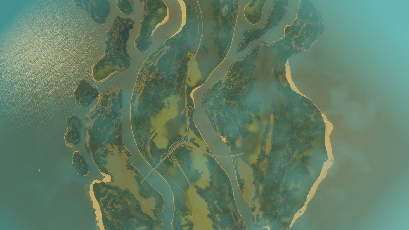 Cities Skylines - Content Creator Pack: Map Pack DLC - PC (Steam) — скриншот 3