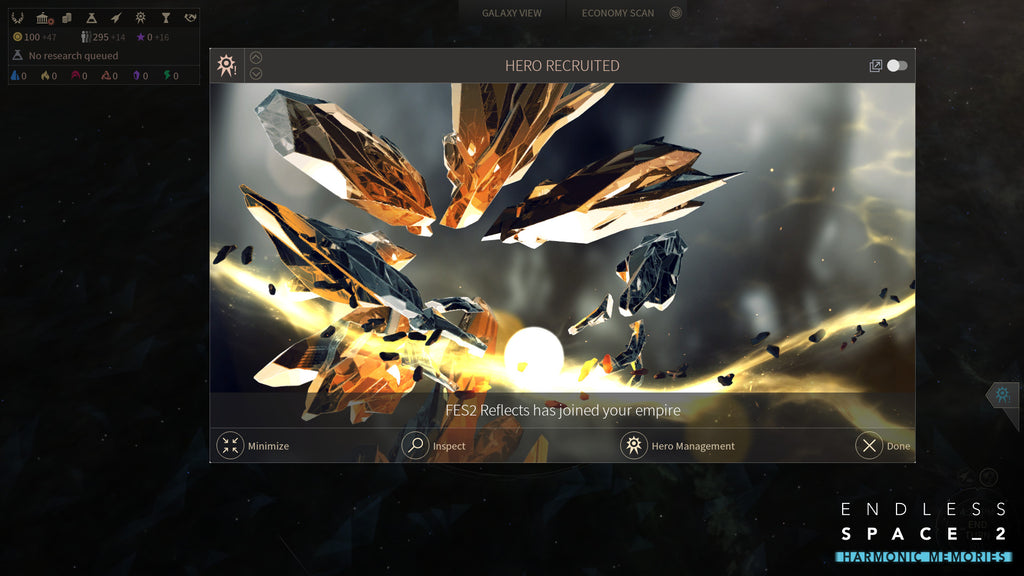 ENDLESS™ Space 2 - Harmonic Memories screenshot