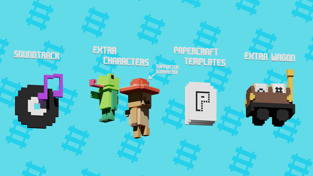 Unrailed! - Supporter Pack DLC - PC (Steam) — screenshot 1