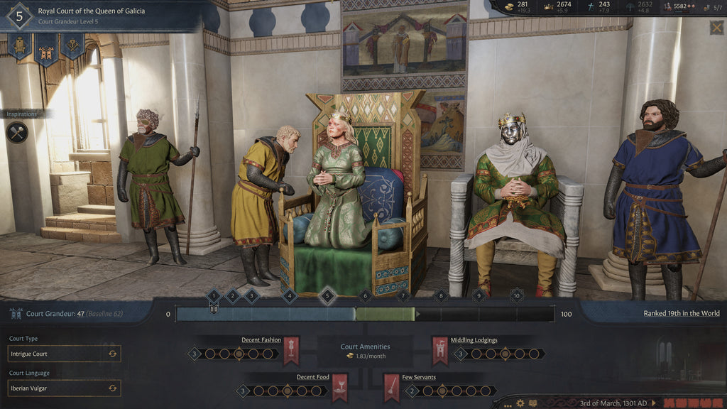 Crusader Kings III - Royal Court DLC - PC (Steam) — screenshot 1