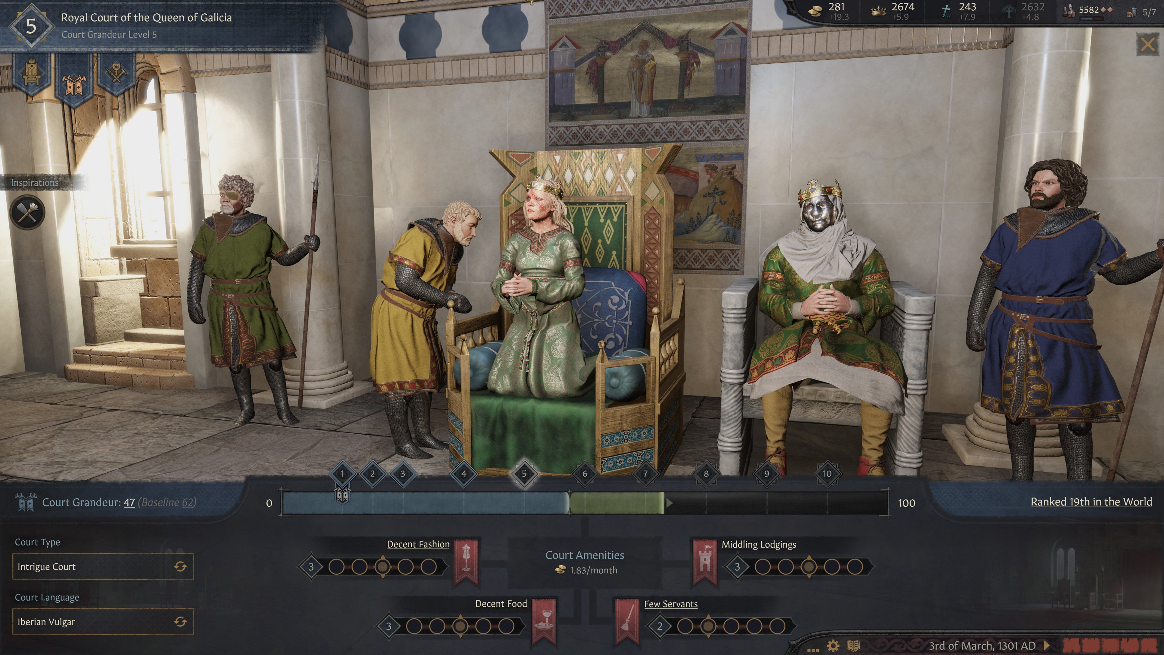 Crusader Kings III - Royal Court DLC - PC (Steam) — screenshot 1