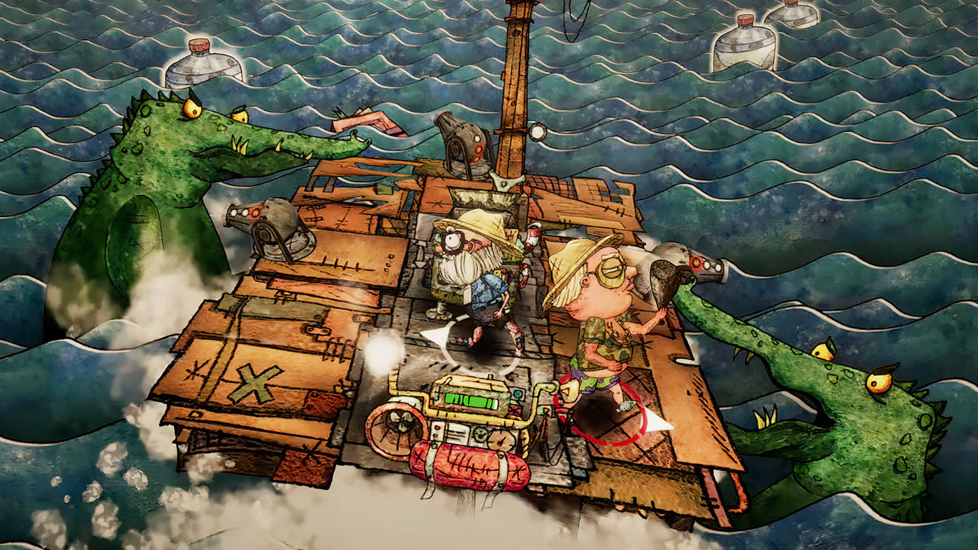 Trash Sailors: Co-Op Trash Raft Simulator - PC (Steam) — скриншот 1