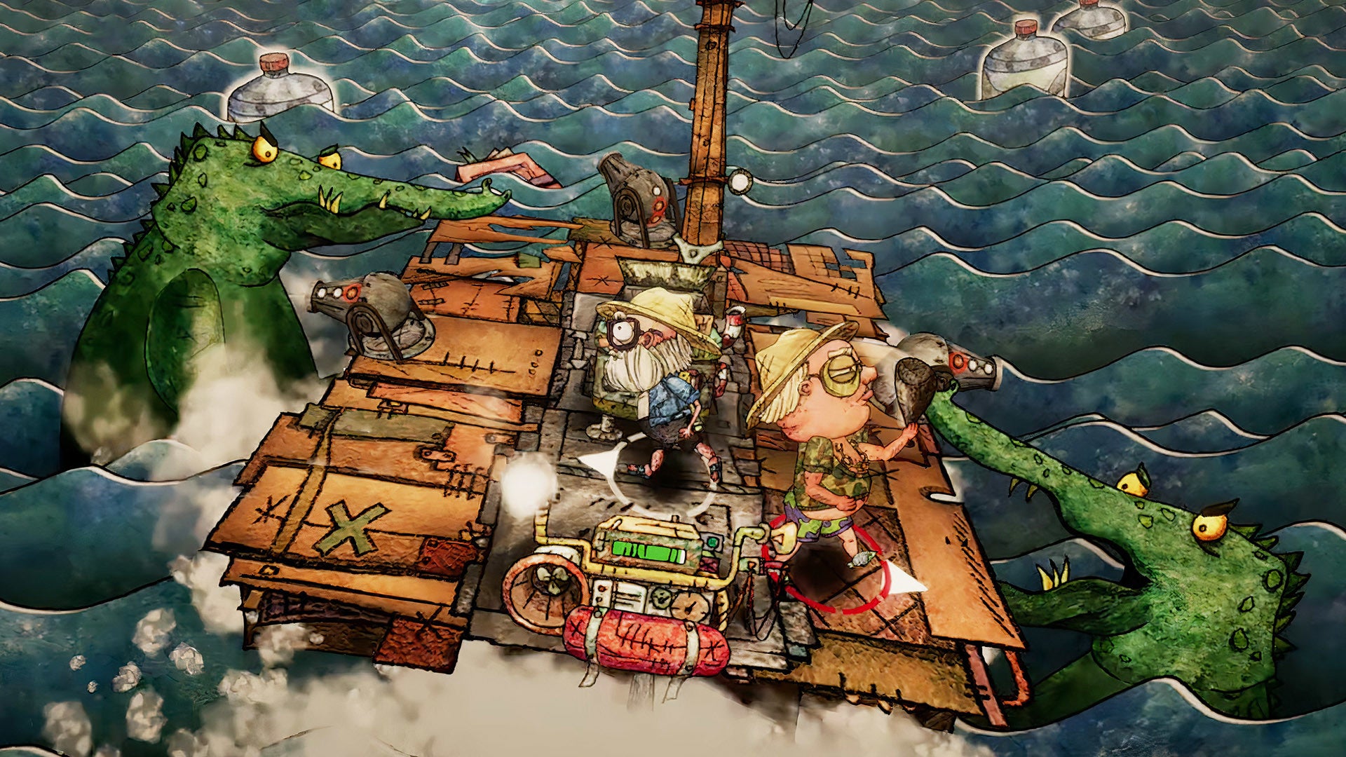 Trash Sailors: Co-Op Trash Raft Simulator - PC (Steam) — screenshot 1