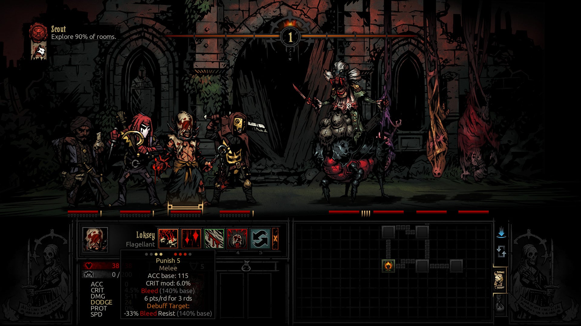 Darkest Dungeon - The Crimson Court DLC - PC (Steam) — screenshot 3