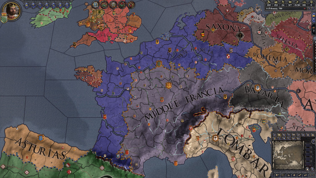 Crusader Kings II - Charlemagne DLC - PC (Steam) — screenshot 1