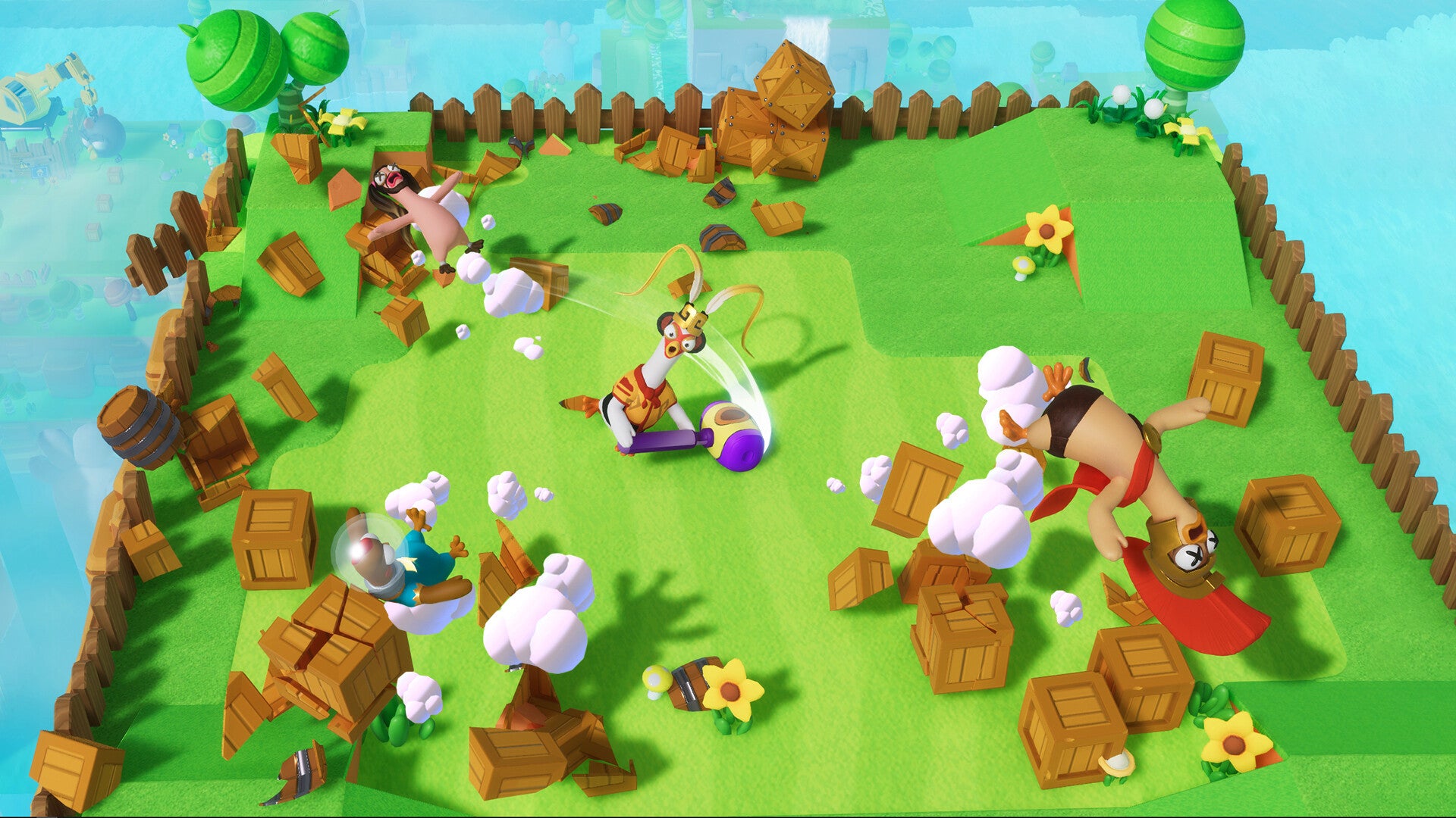 Screaming Chicken: Ultimate Showdown - PC (Steam) — screenshot 1
