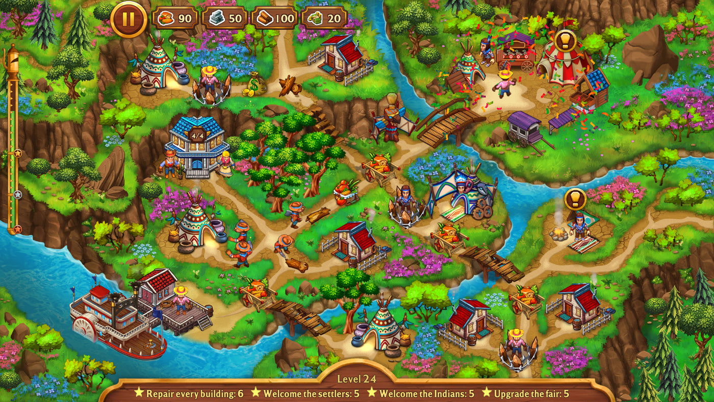 Golden Rails: Small Town Story - PC (Steam) — скриншот 1