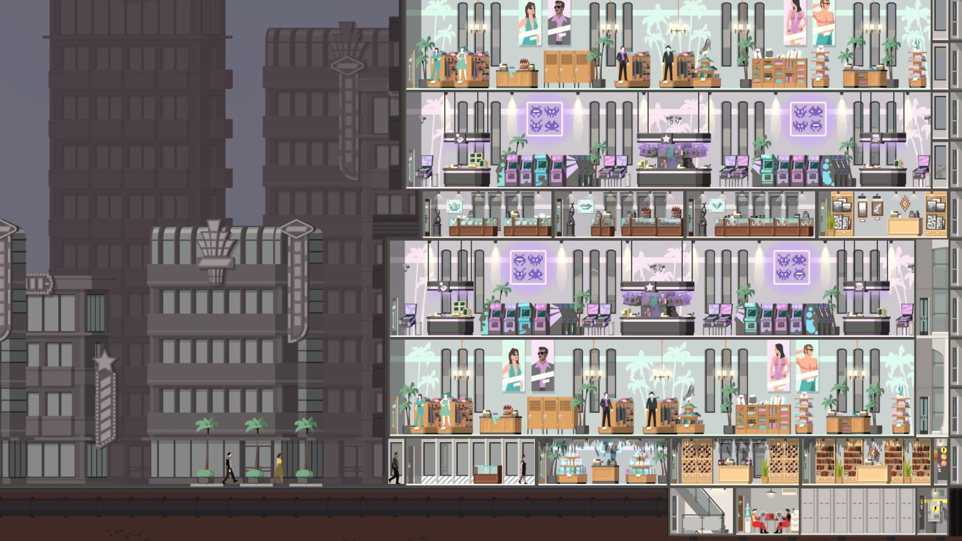 Project Highrise: Miami Malls DLC - PC (Steam) — screenshot 1