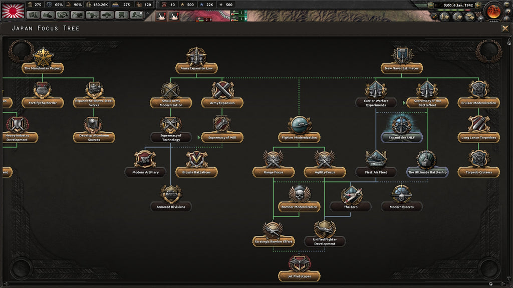 Hearts of Iron IV - Waking the Tiger DLC - PC (Steam) — screenshot 1