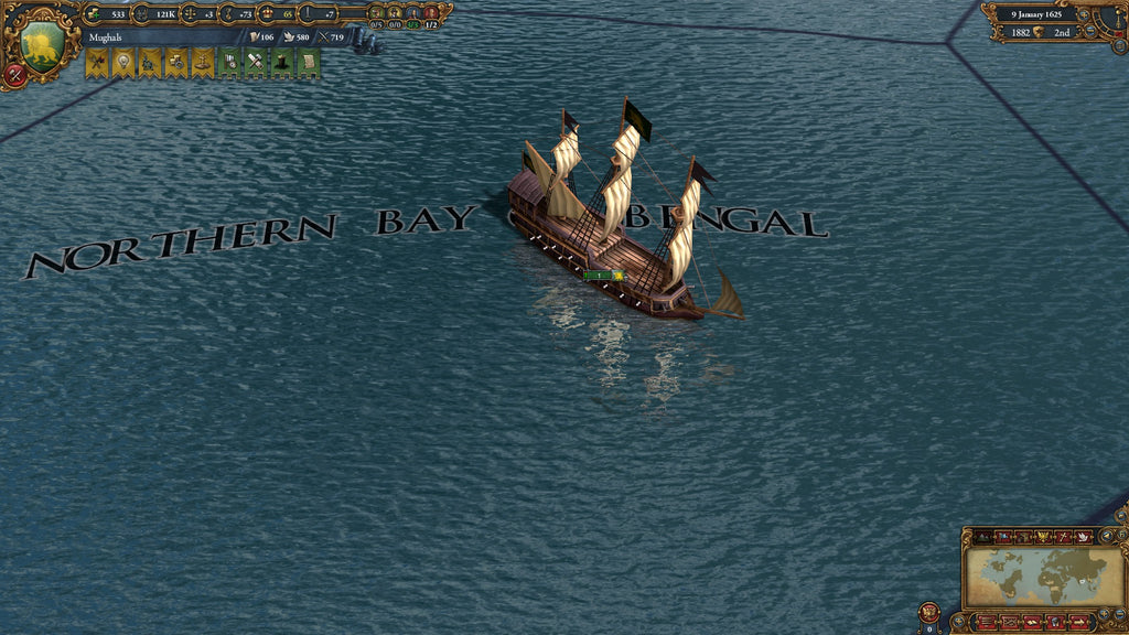 Europa Universalis IV - Indian Ships Unit Pack DLC - PC (Steam) — screenshot 1