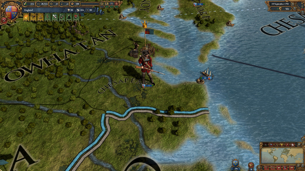 Europa Universalis IV: Colonial British and French Unit pack screenshot