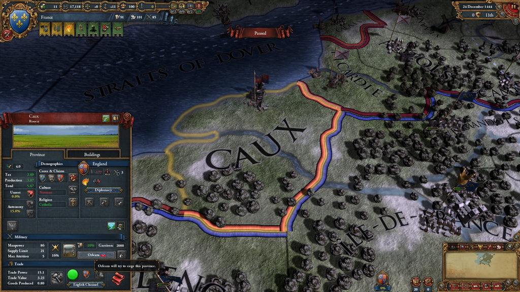 Europa Universalis IV - Art of War DLC - PC (Steam) — screenshot 2