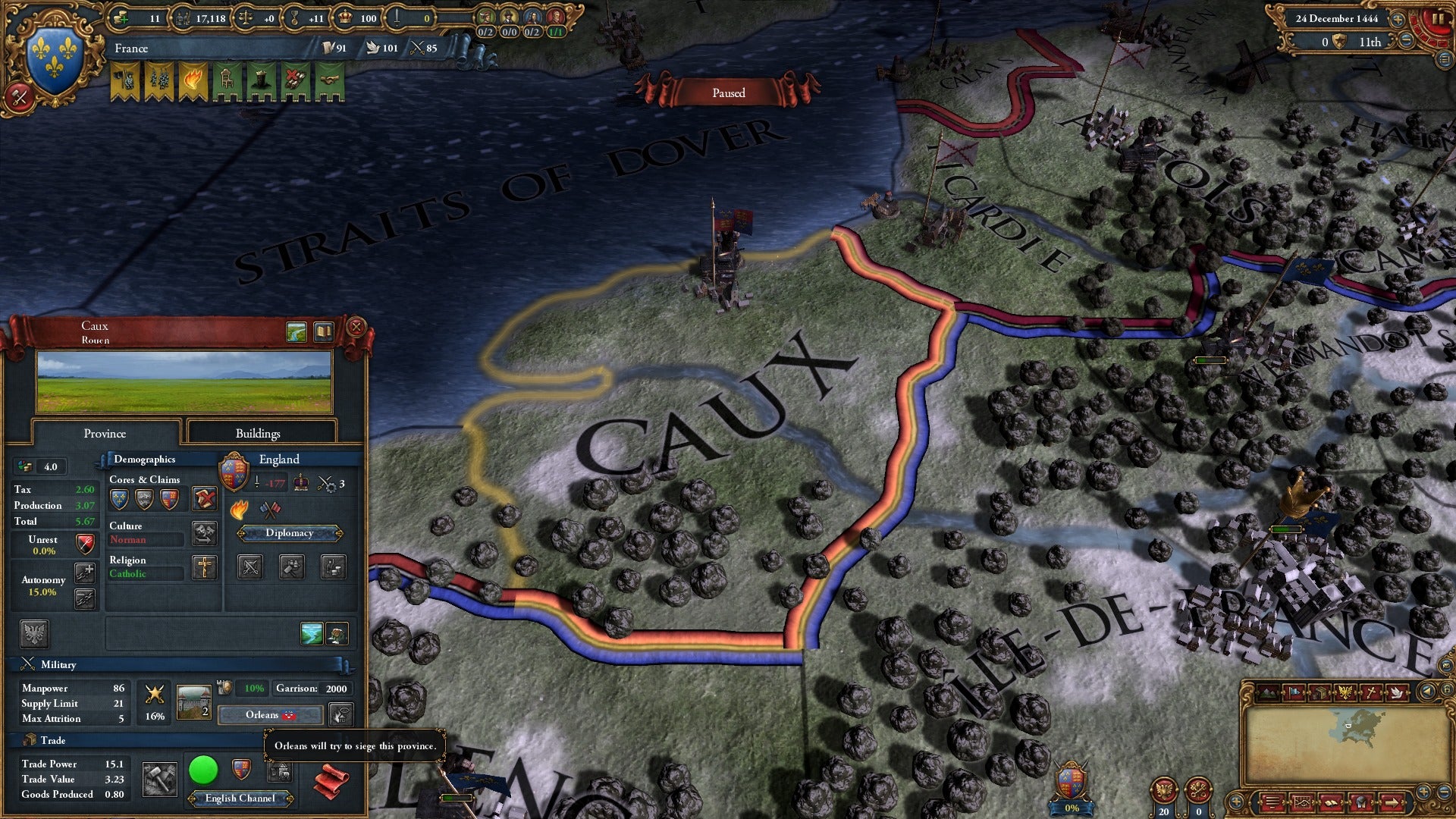 Europa Universalis IV - Art of War DLC - PC (Steam) — screenshot 2