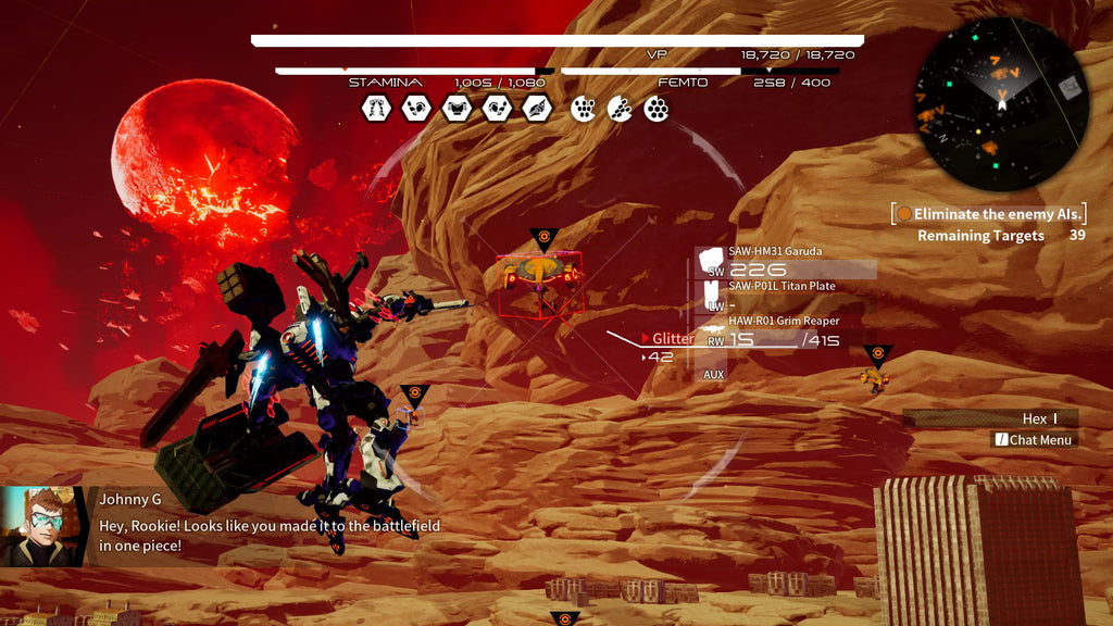 DAEMON X MACHINA screenshot