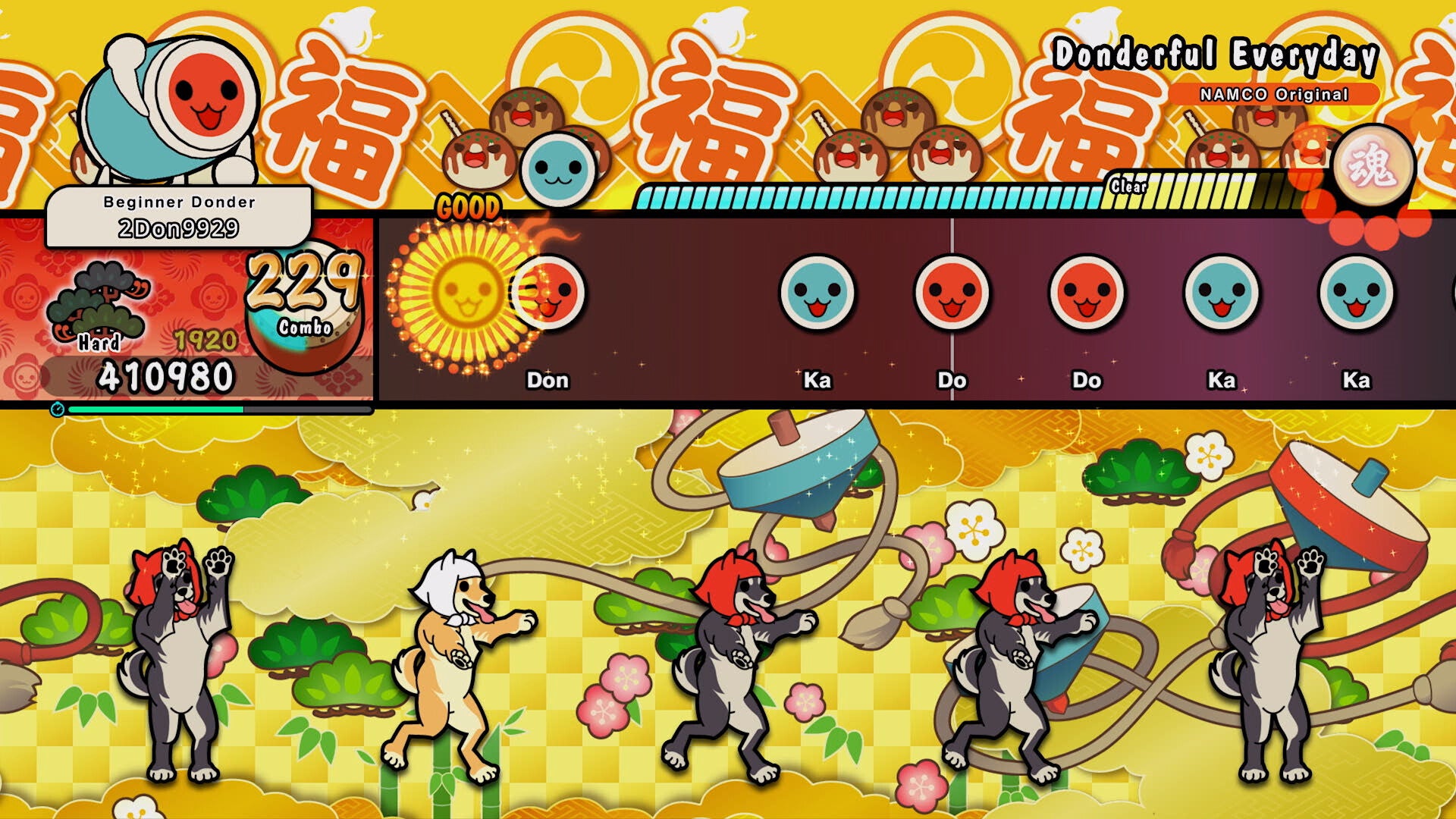 Taiko no Tatsujin: Rhythm Festival screenshot