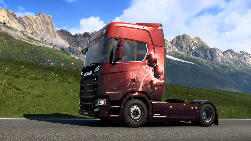 Euro Truck Simulator 2 - Christmas Paint Jobs Pack screenshot