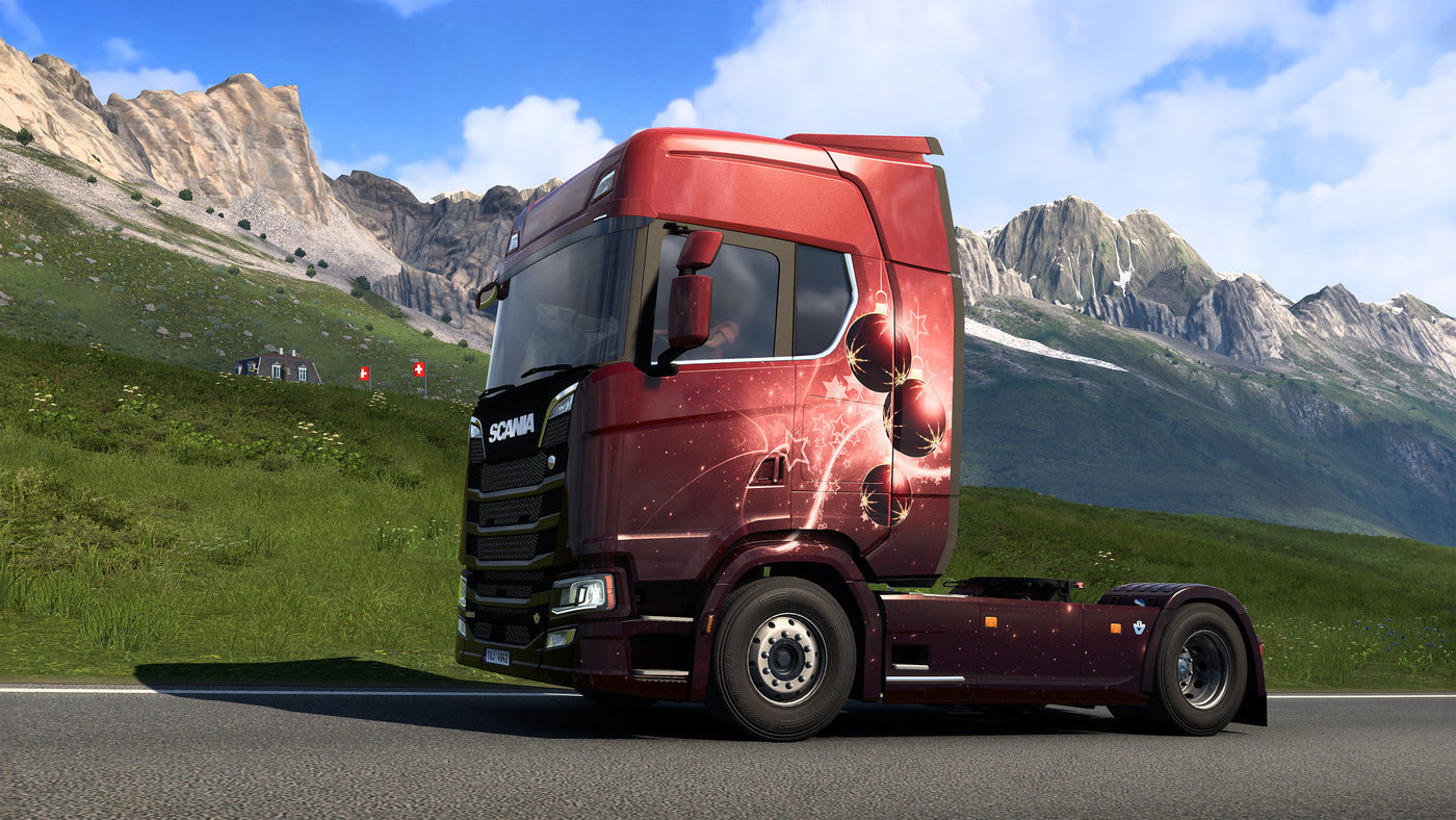 Euro Truck Simulator 2 - Christmas Paint Jobs Pack DLC - PC (Steam) — скриншот 2