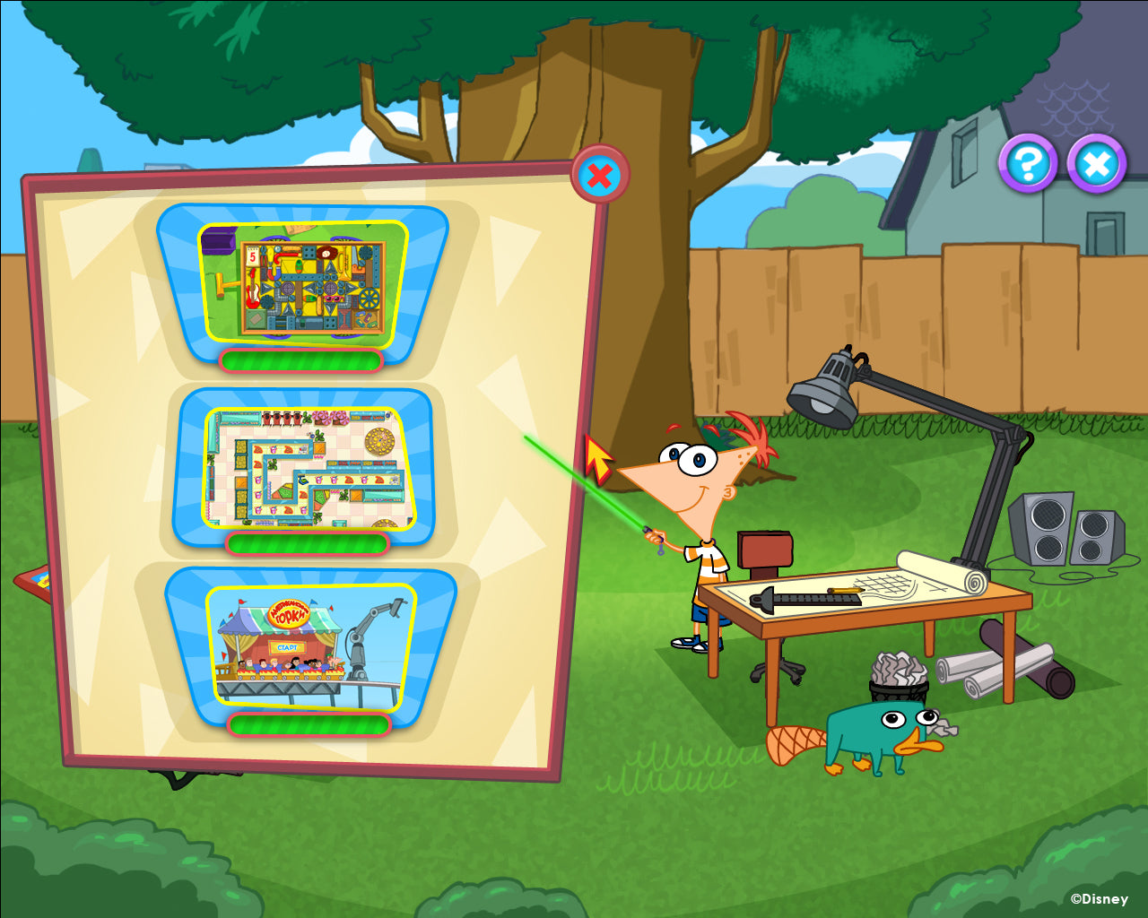Phineas and Ferb: New Inventions - PC (Steam) — скриншот 2