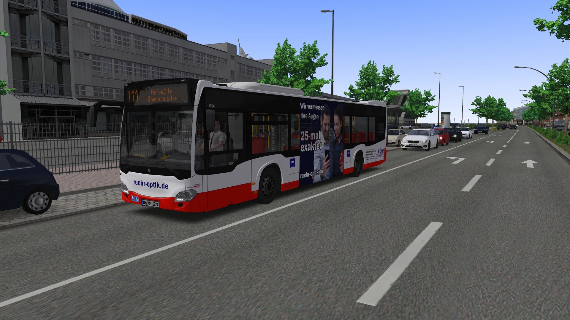 OMSI 2 - Add-on Hamburger Buspaket DLC - PC (Steam) — screenshot 3
