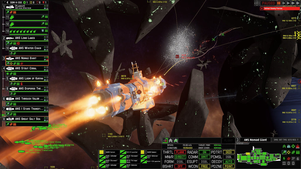 NEBULOUS: Fleet Command - PC (Steam) — screenshot 3