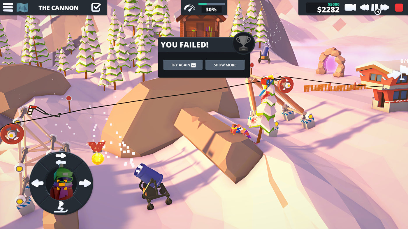 When Ski Lifts Go Wrong - PC (Steam) — скриншот 1