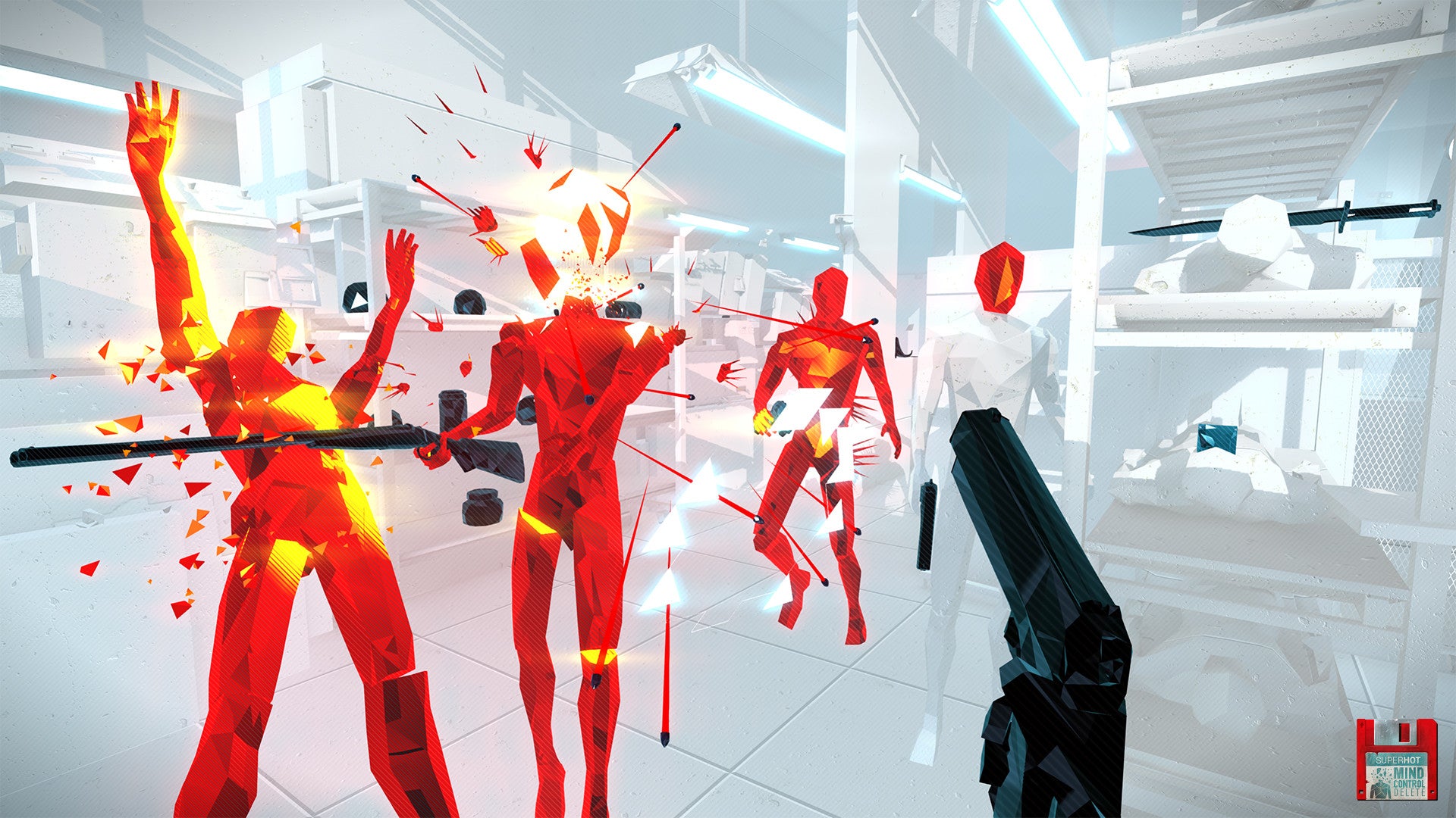 Superhot: Mind Control Delete - PC (Steam) — screenshot 1