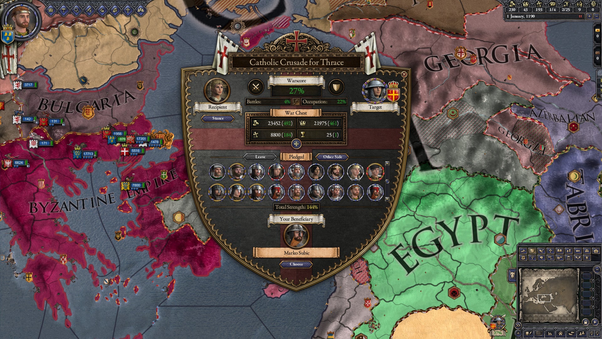Crusader Kings II - Holy Fury DLC - PC (Steam) — screenshot 1