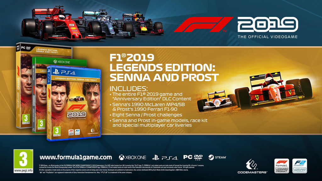 F1 2019 Legends Edition - PC (Steam) — screenshot 1