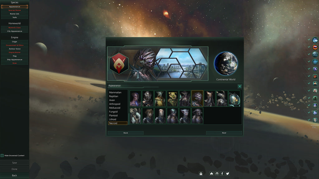 Stellaris - Necroids Species Pack DLC - PC (Steam) — screenshot 1