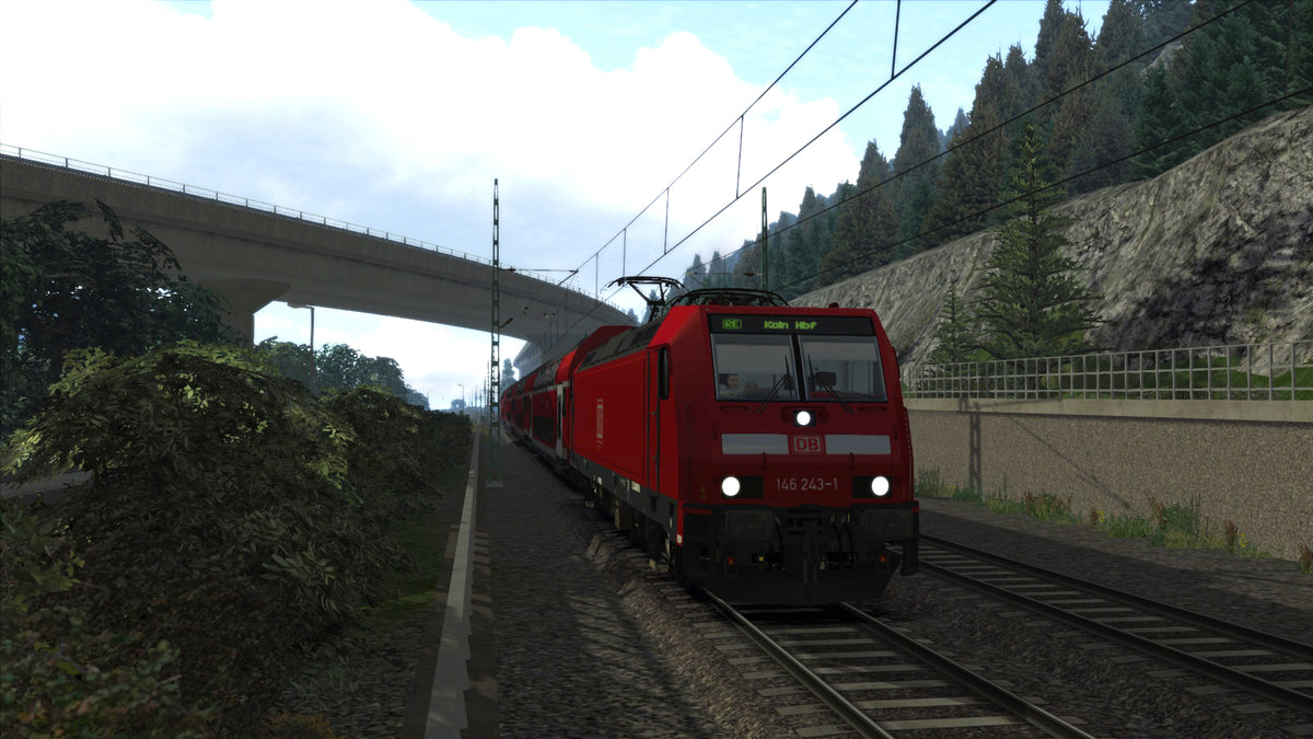 Train Simulator: West Rhine: Koeln - Koblenz Route Add-On - PC (Steam) — screenshot 2